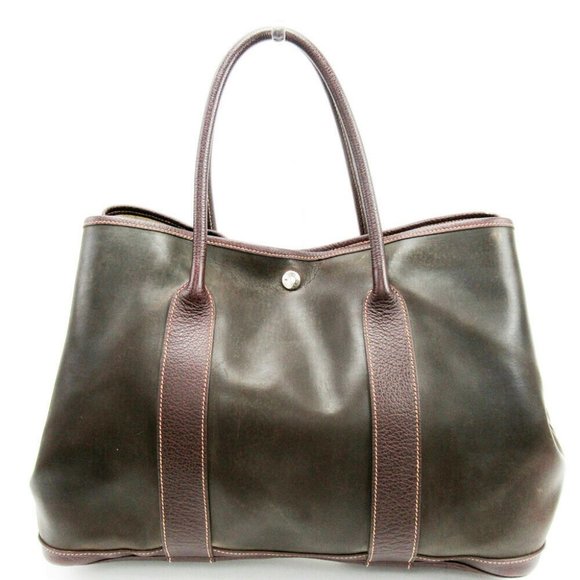 HERMES Tote Bag Leather Auth T17178 - Picture 1 of 5